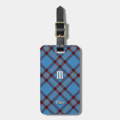 Clan Elliot Ancient Tartan Gepäcktag Gepäckanhänger (Vorderseite vertikal)