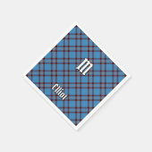 Clan Elliot Ancient Tartan Napkins Serviette (Ecke)