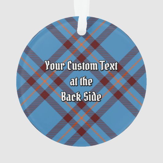 Clan Elliot Ancient Tartan Ornament (Rückseite)