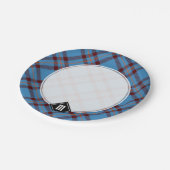 Clan Elliot Ancient Tartan Paper Tellers Pappteller (Schrägansicht)