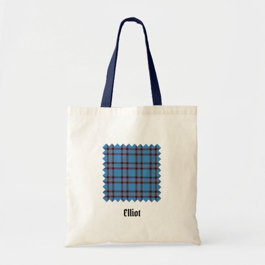 Clan Elliot Ancient Tartan Tote Bag Tragetasche (Vorne)