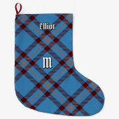 Clan Elliot Ancient Tartan Weihnachts-Strumpf Großer Weihnachtsstrumpf (Vorderseite)