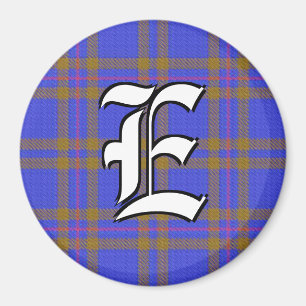Clan Elliot Elliott Tartan Kariert Accents Magnet