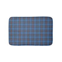 Clan Elliot Light Blue und Brown Scottish Tartan