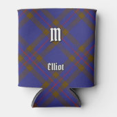 Clan Elliot Modern Tartan Can Cooler Dosenkühler (Vorderseite)