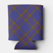 Clan Elliot Modern Tartan Can Cooler Dosenkühler (Rückseite)