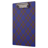 Clan Elliot Modern Tartan Clipboard Klemmbrett (Links)