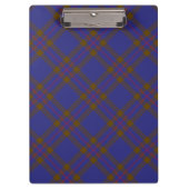 Clan Elliot Modern Tartan Clipboard Klemmbrett (Vorderseite)