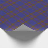 Clan Elliot Modern Tartan Geschenkpapier (Ecke)