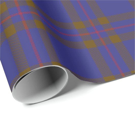 Clan Elliot Modern Tartan Geschenkpapier (Rolleneckpunkt)
