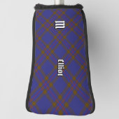 Clan Elliot Modern Tartan Golf Head Cover Golf Headcover (Rotieren 90)