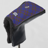 Clan Elliot Modern Tartan Golf Head Cover Headcover (3/4 Vorderseite)