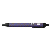 Clan Elliot Modern Tartan Ink Pen Kugelschreiber (Unterseite)