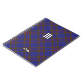 Clan Elliot Modern Tartan Notebook Notizblock (Linke Seite)