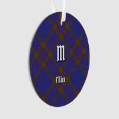 Clan Elliot Modern Tartan Ornament (Vorderseite)