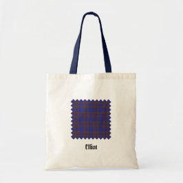 Clan Elliot Modern Tartan Tote Bag Tragetasche