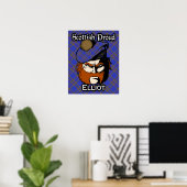 Clan Elliot Scottish Tartan Poster (Heimbüro)