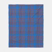Clan Elliot Tartan Fleecedecke (Vorderseite)