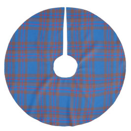 Clan Elliot Tartan Polyester Weihnachtsbaumdecke