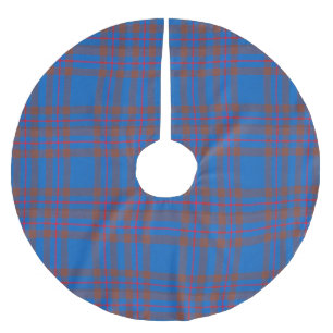 Clan Elliot Tartan Polyester Weihnachtsbaumdecke