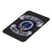 Clan Elliott Abzeichen, Border Reivers, Scotland T Magnet (Linke Seite)