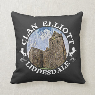 Clan Elliott, Hermitage Castle, Liddesdale, Elliot Kissen