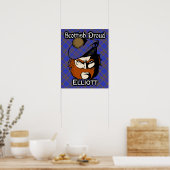 Clan Elliott Scottish Tartan Poster (Küche)