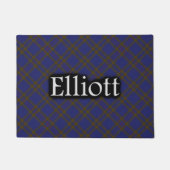 Clan Elliott Tartan Fußmatte (Vorderseite)
