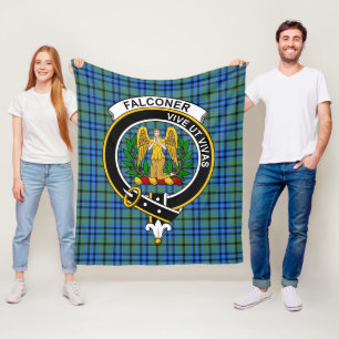 Clan Falconer Tartan Kariert Fleecedecke