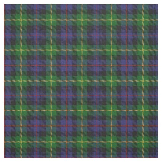 Clan Farquharson schottischer Tartan-kariertes Stoff (Muster)
