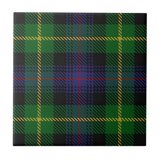 Clan Farquharson Scottish Expressions Tartan Fliese (Vorderseite)