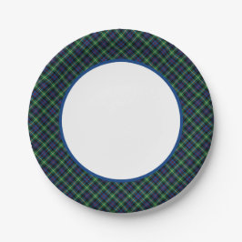 Clan Farquharson Tartan Border Pappteller