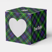 Clan Farquharson Tartan Favor Box Geschenkschachtel (Vorderseite)