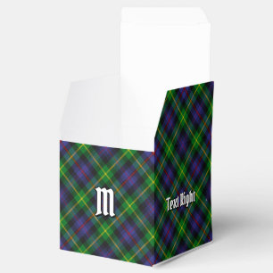 Clan Farquharson Tartan Favor Box Geschenkschachtel