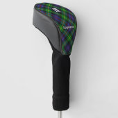 Clan Farquharson Tartan Golf Head Cover Golf Headcover (angewinkelt)