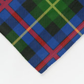 Clan Farquharson Tartan Kariert Fleecedecke (Ecke)