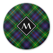 Clan Farquharson Tartan Keramik Knob Keramikknauf (Vorderseite)