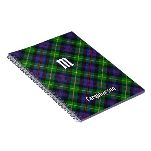 Clan Farquharson Tartan Notebook Notizblock (Rechte Seite)