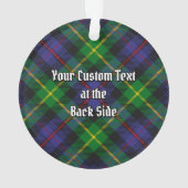 Clan Farquharson Tartan Ornament (Rückseite)