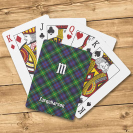 Clan Farquharson Tartan Spielkarten