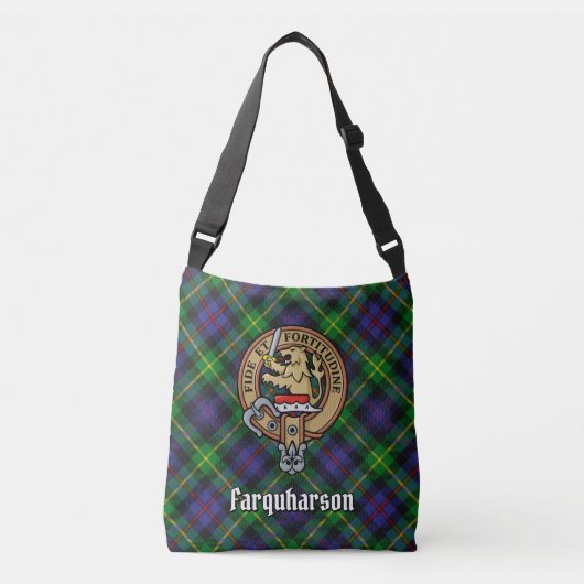 Clan Farquharson Tartan Tragetaschen Mit Langen Trägern (Vorderseite)