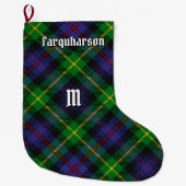 Clan Farquharson Tartan Weihnachts-Strumpf Großer Weihnachtsstrumpf (Vorderseite)