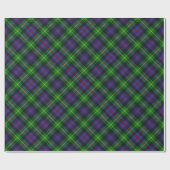 Clan Farquharson Tartan Wrapping Paper Geschenkpapier (Flach)