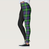 Clan Farquharson Wappen & Tartan Leggings (Links)