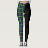 Clan Farquharson Wappen & Tartan Leggings (Vorderseite)