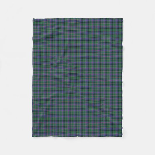 Clan-FassbinderTartan Fleecedecke (Vorderseite)