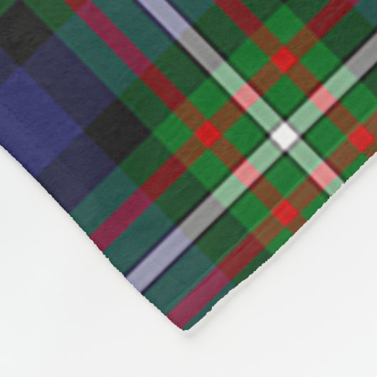 Clan Ferguson Modern Tartan Kariert Fleecedecke (Ecke)