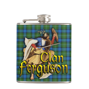 Clan Ferguson Old Scotland Flasche Flachmann