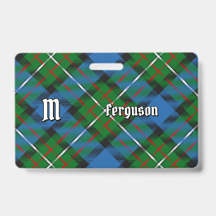 Clan Ferguson Tartan Abzeichen Ausweis