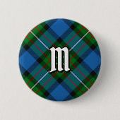 Clan Ferguson Tartan Button (Vorderseite)